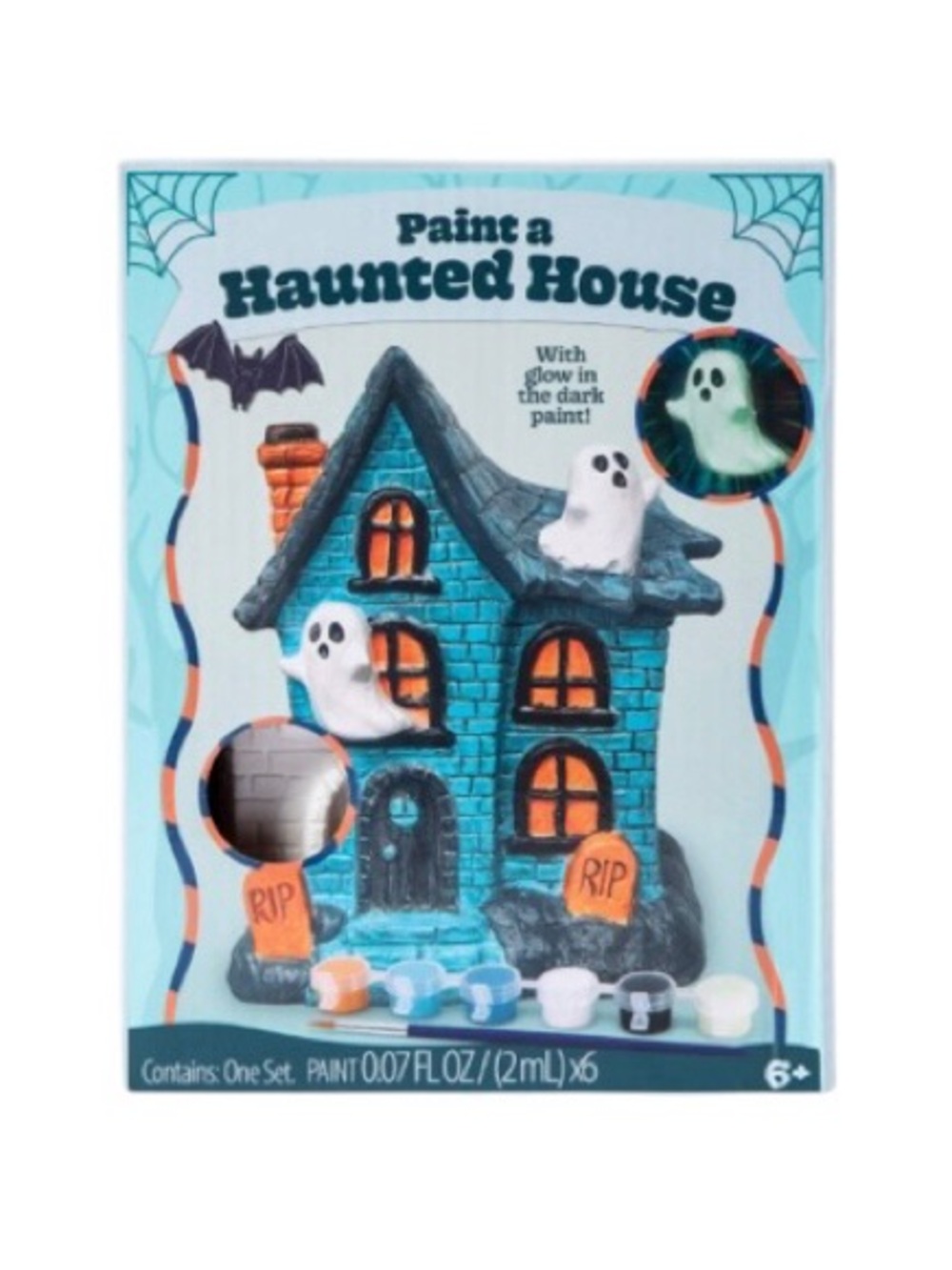 Halloween Paint A Haunted House Art Kit Set